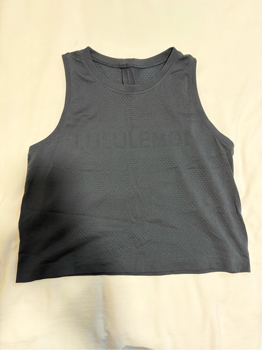 lululemon swiftly high-low cropped tank top